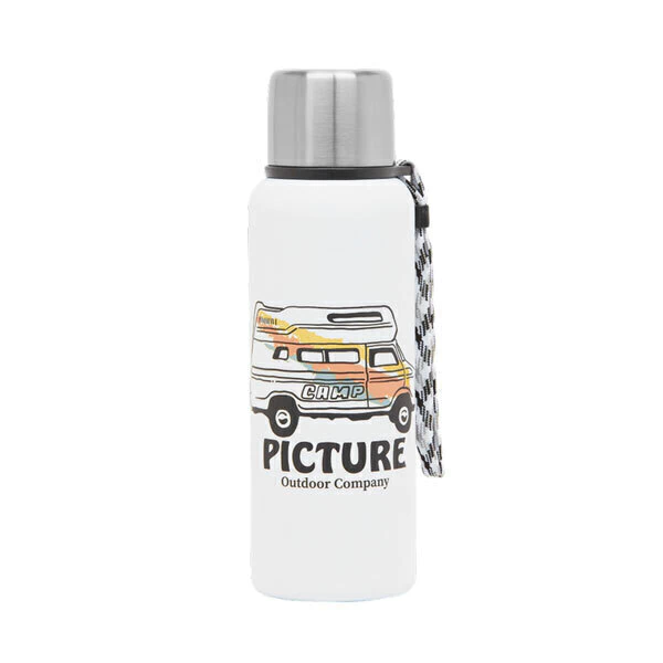 PICTURE CAMPEI VACUUM BOTTLE WHITE TRUCK