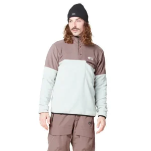 PICTURE ARCCA 1/4 FLEECE DEEP TAUPE PIGEON