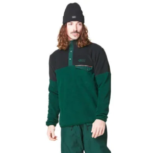 PICTURE ARCCA 1/4 FLEECE PONDEROSA PINE BLK