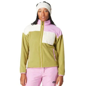 PICTURE ARCCA W FZ FLEECE GREEN MOSS VANILLA ORCH